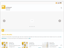 Tablet Screenshot of net-connect-germany.de